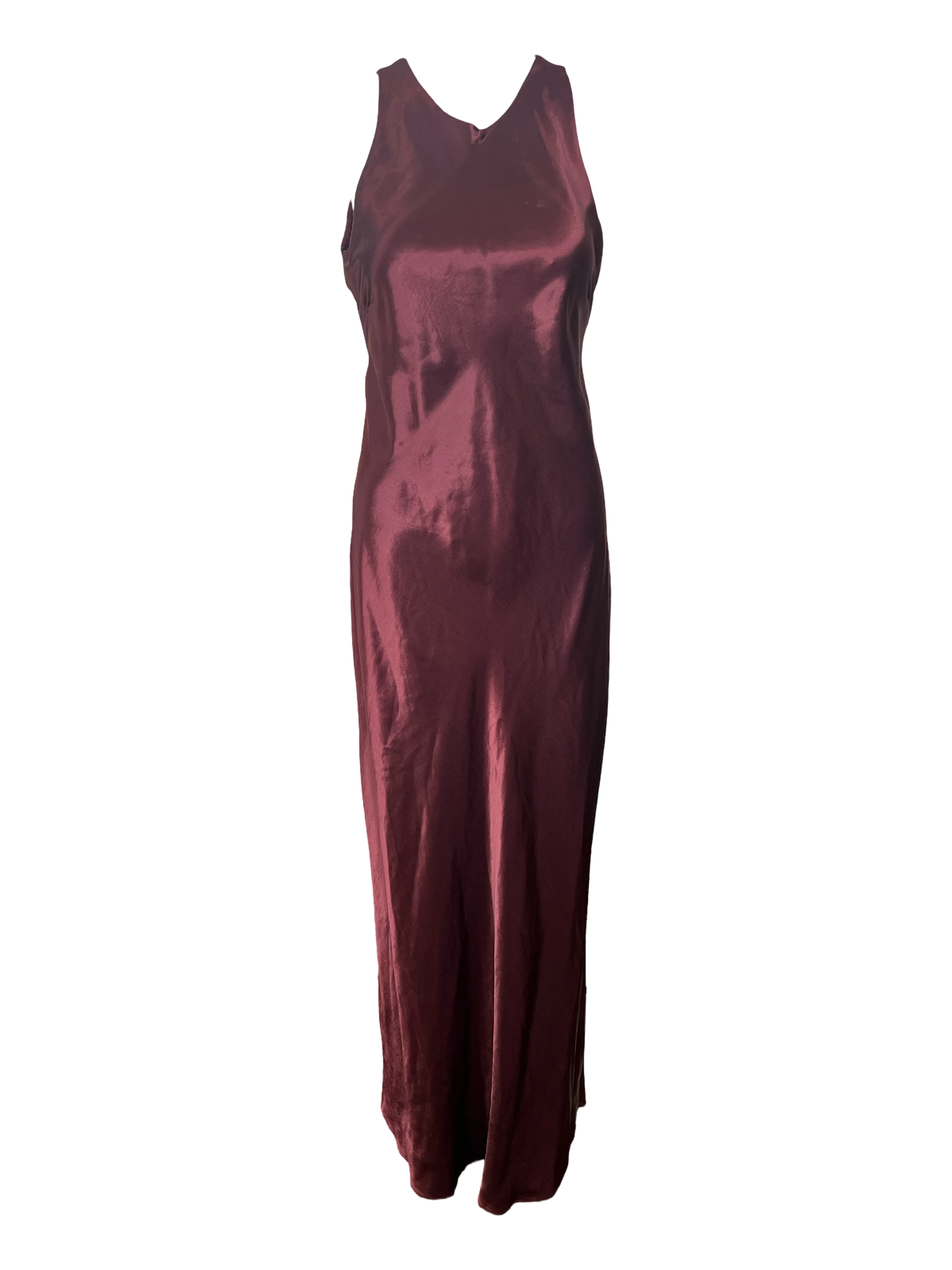 90s Silky Maxi Dress