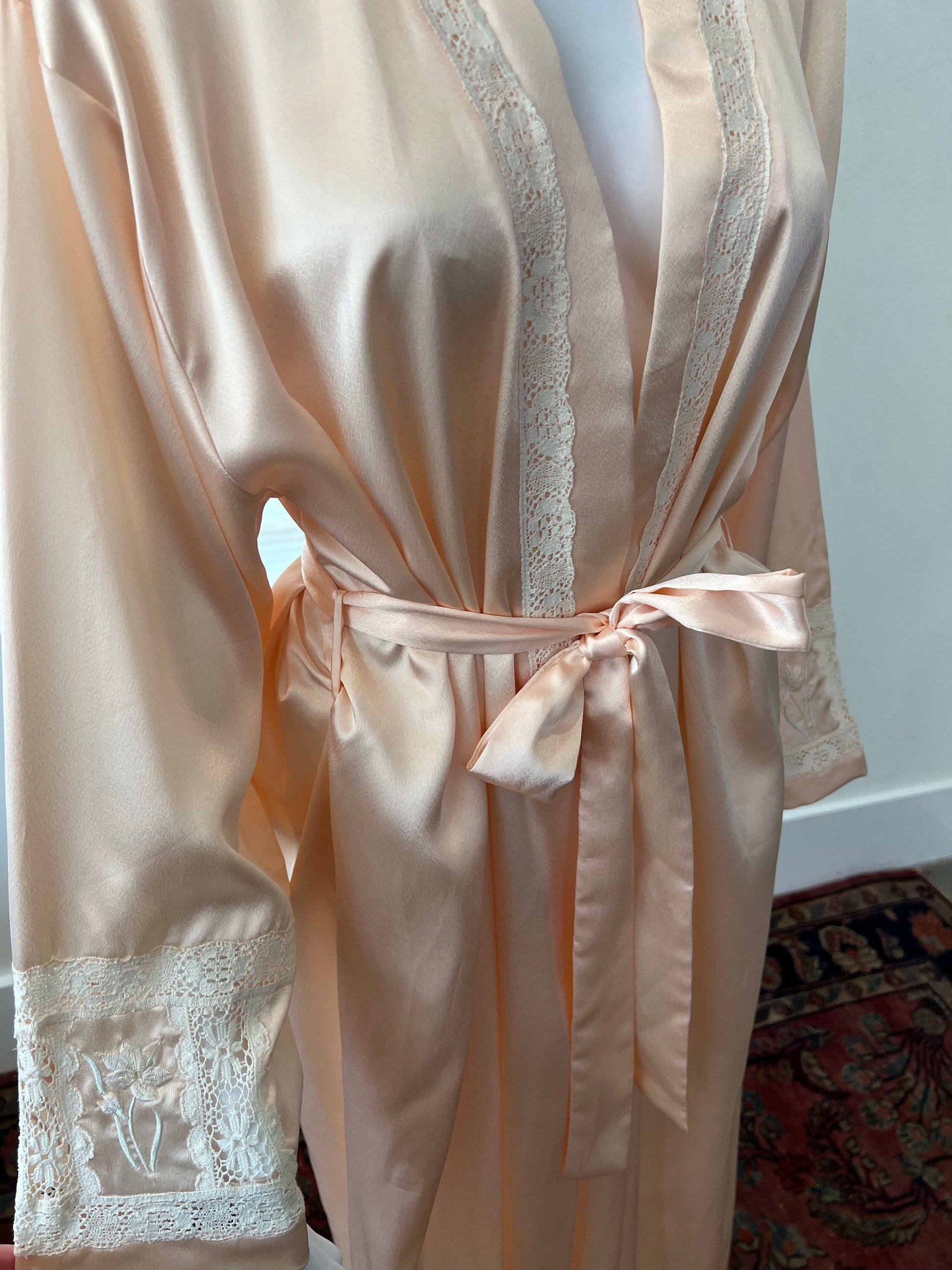 90s Eve Stillman Classic Charmeuse Robe