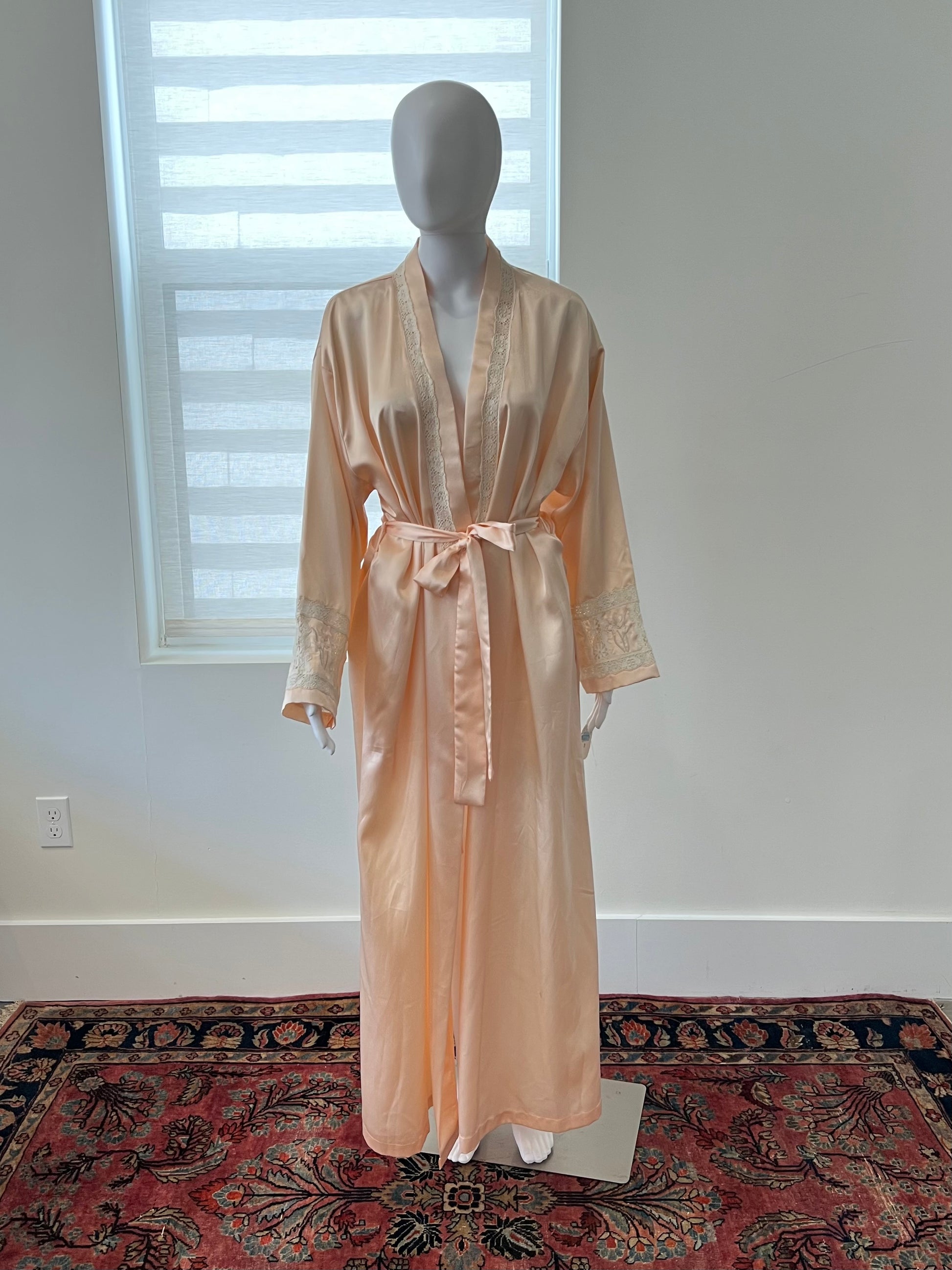 90s Eve Stillman Classic Charmeuse Robe