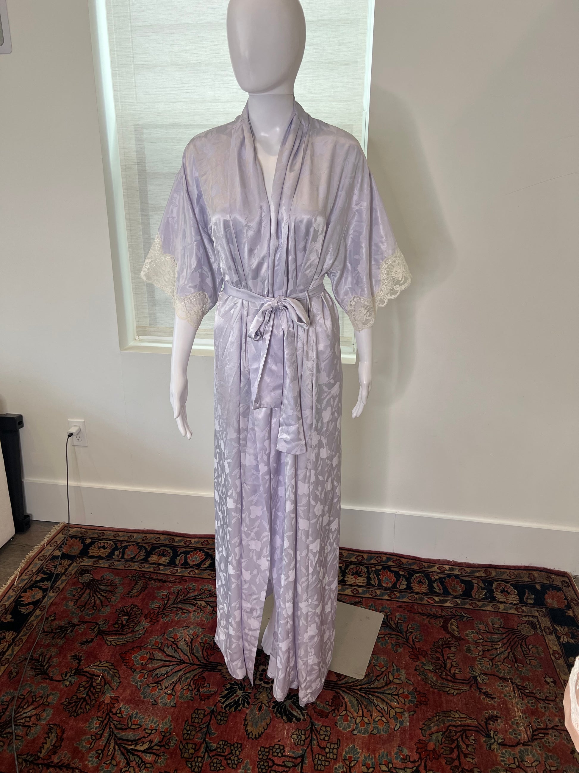 80s Christian Dior Lilac Robe