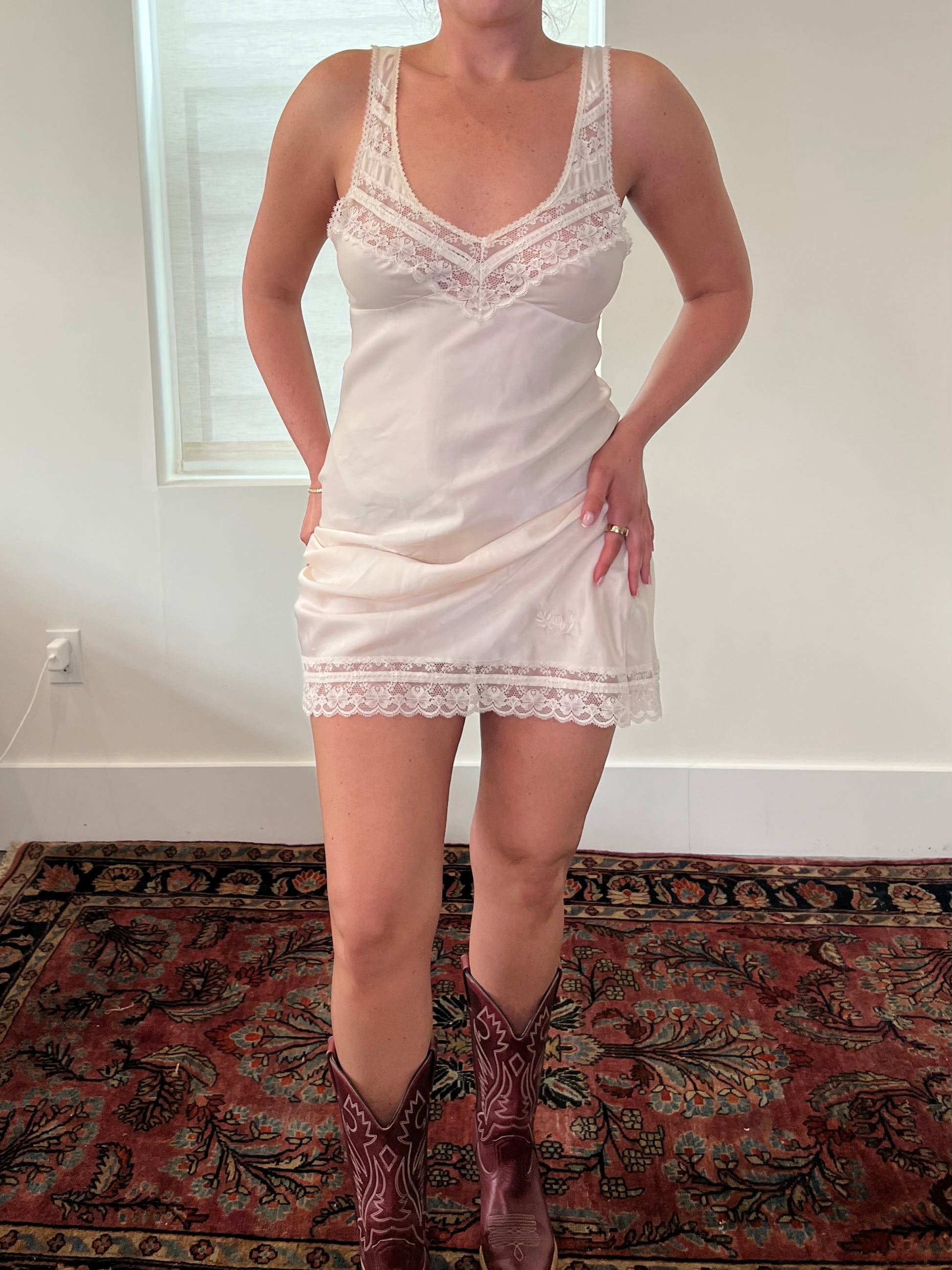 90s Dainty Dior Midi Dress