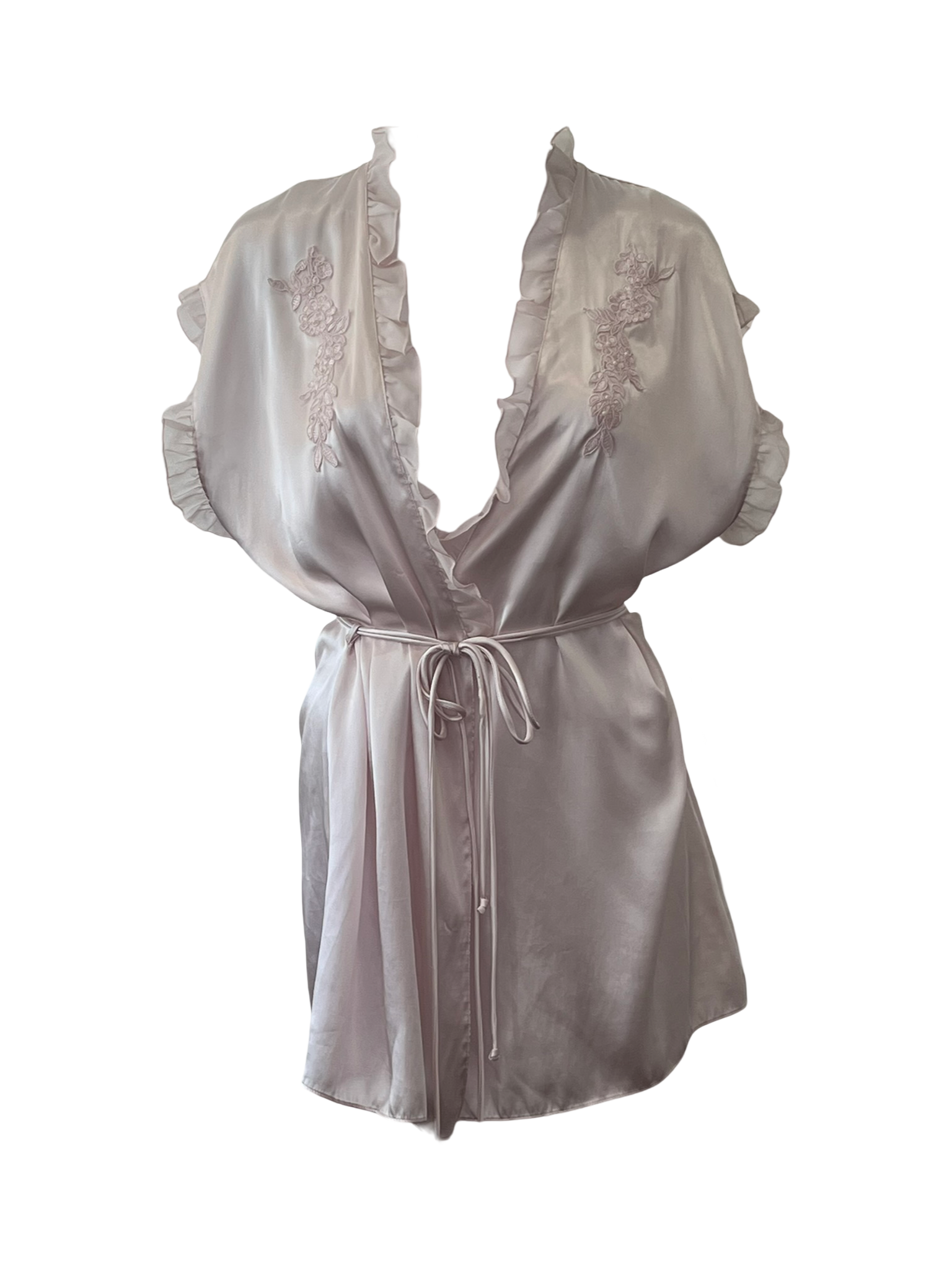 2000s Romantic Mini Pink Robe