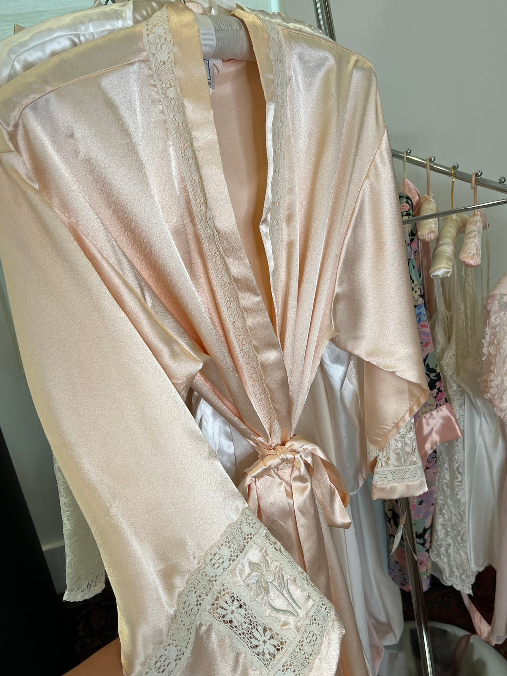 90s Eve Stillman Classic Charmeuse Robe