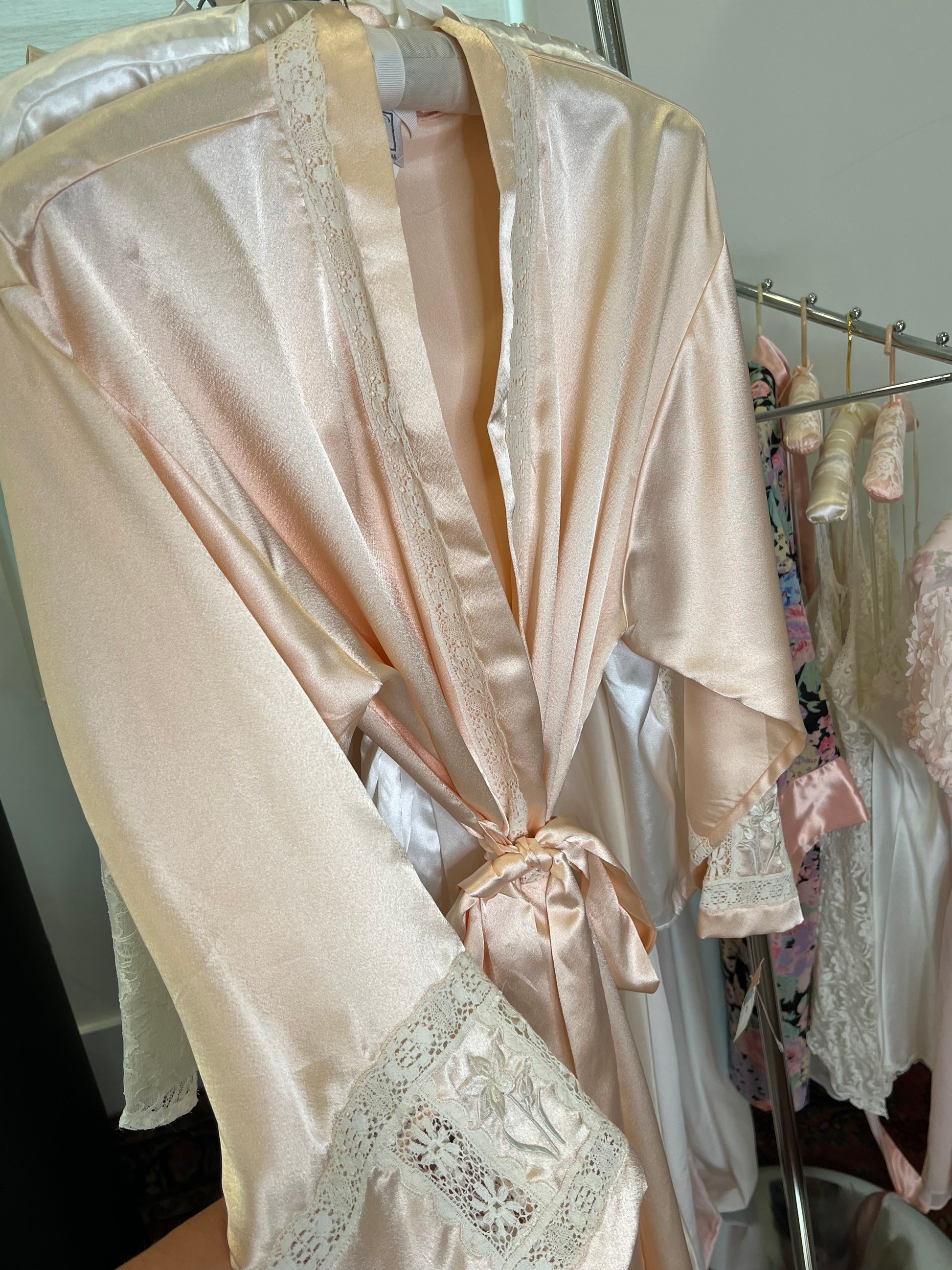 90s Eve Stillman Classic Charmeuse Robe