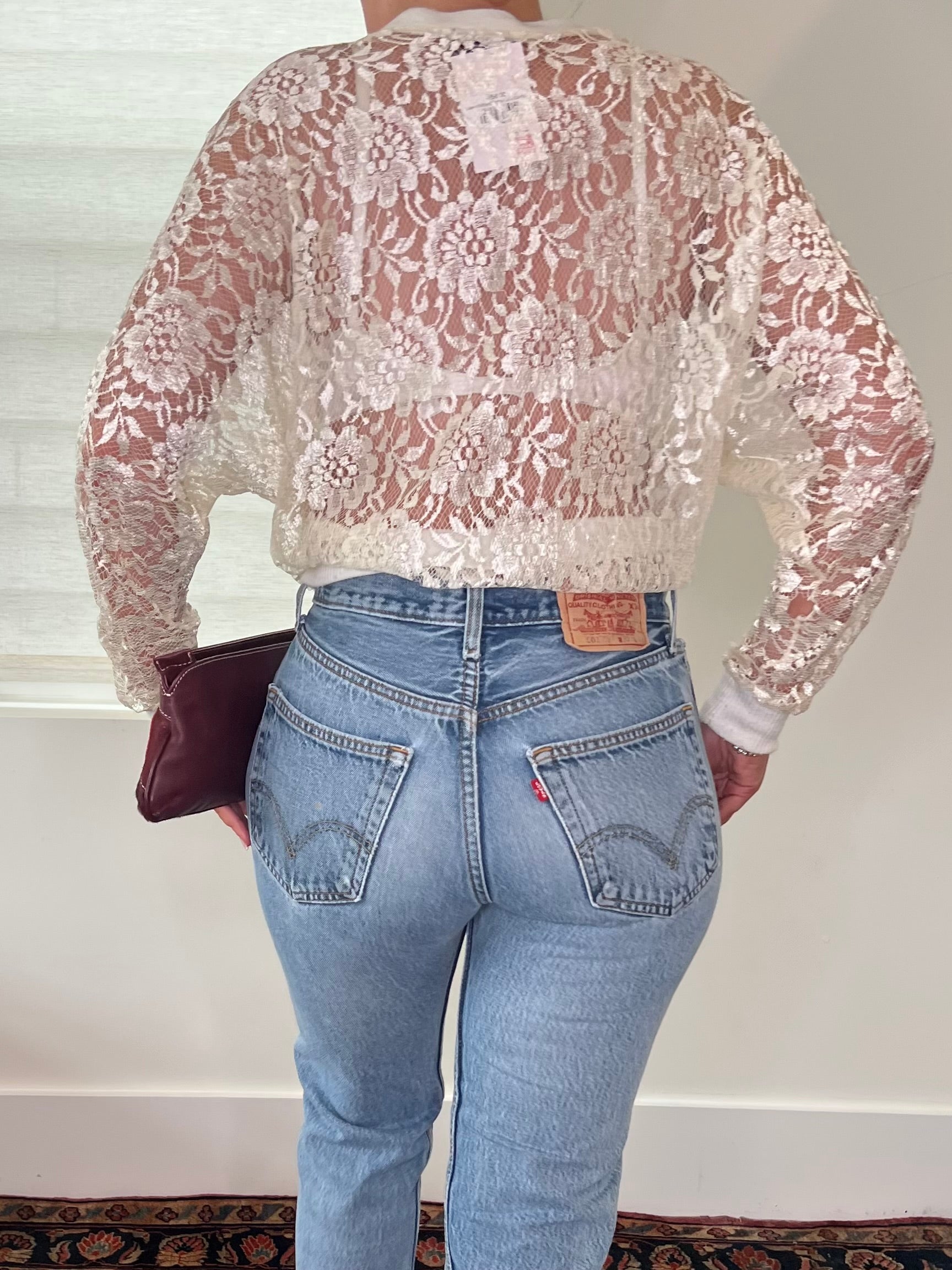 Late 90s/Early 2000s Lace Cardigan