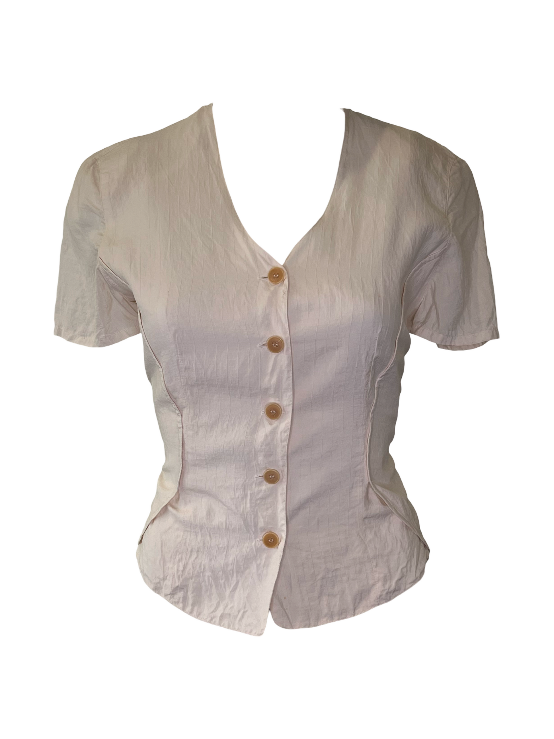 80s Giorgio Armani Structured Top