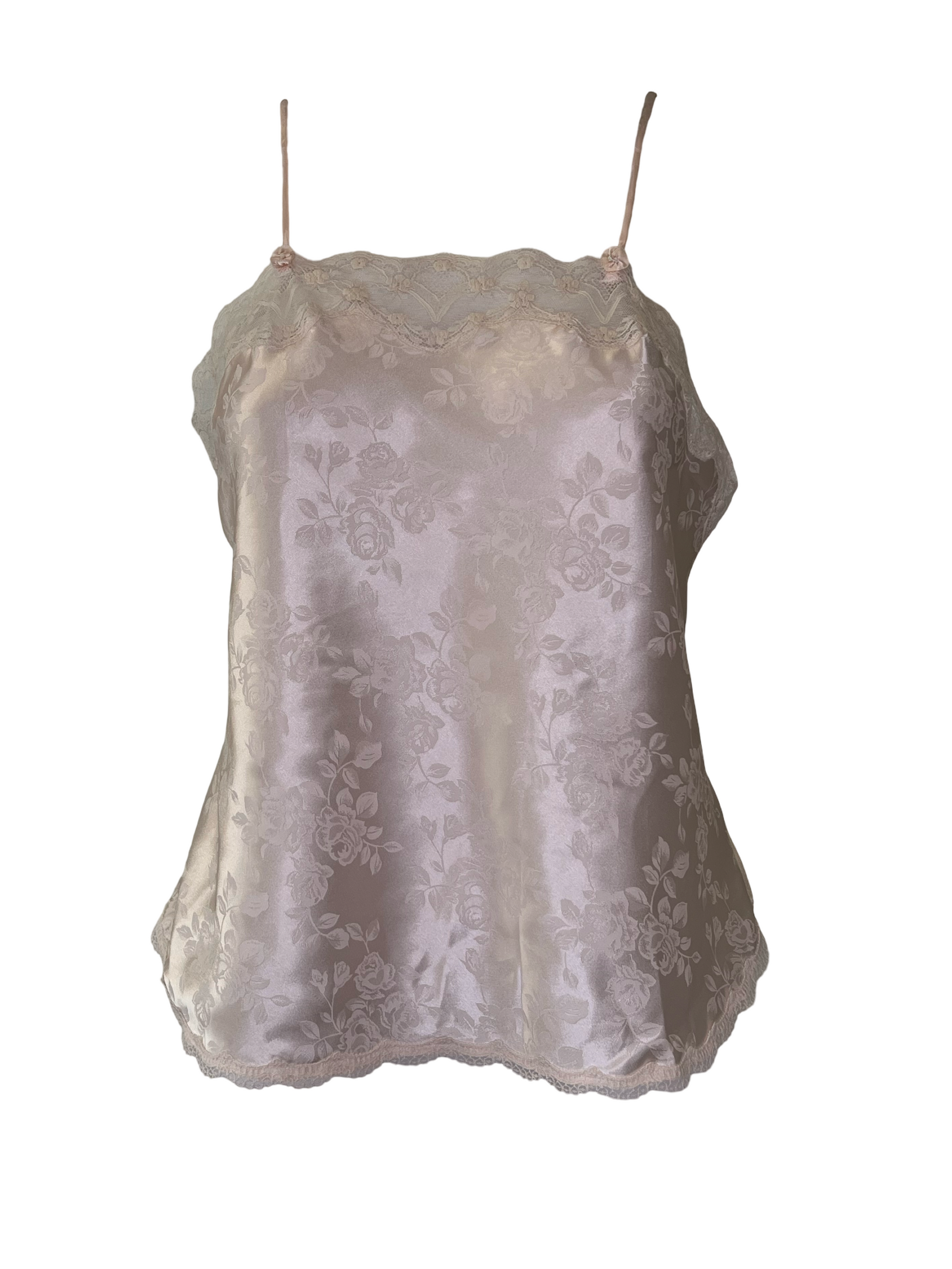 Vintage Dior Blush Pink Camisole
