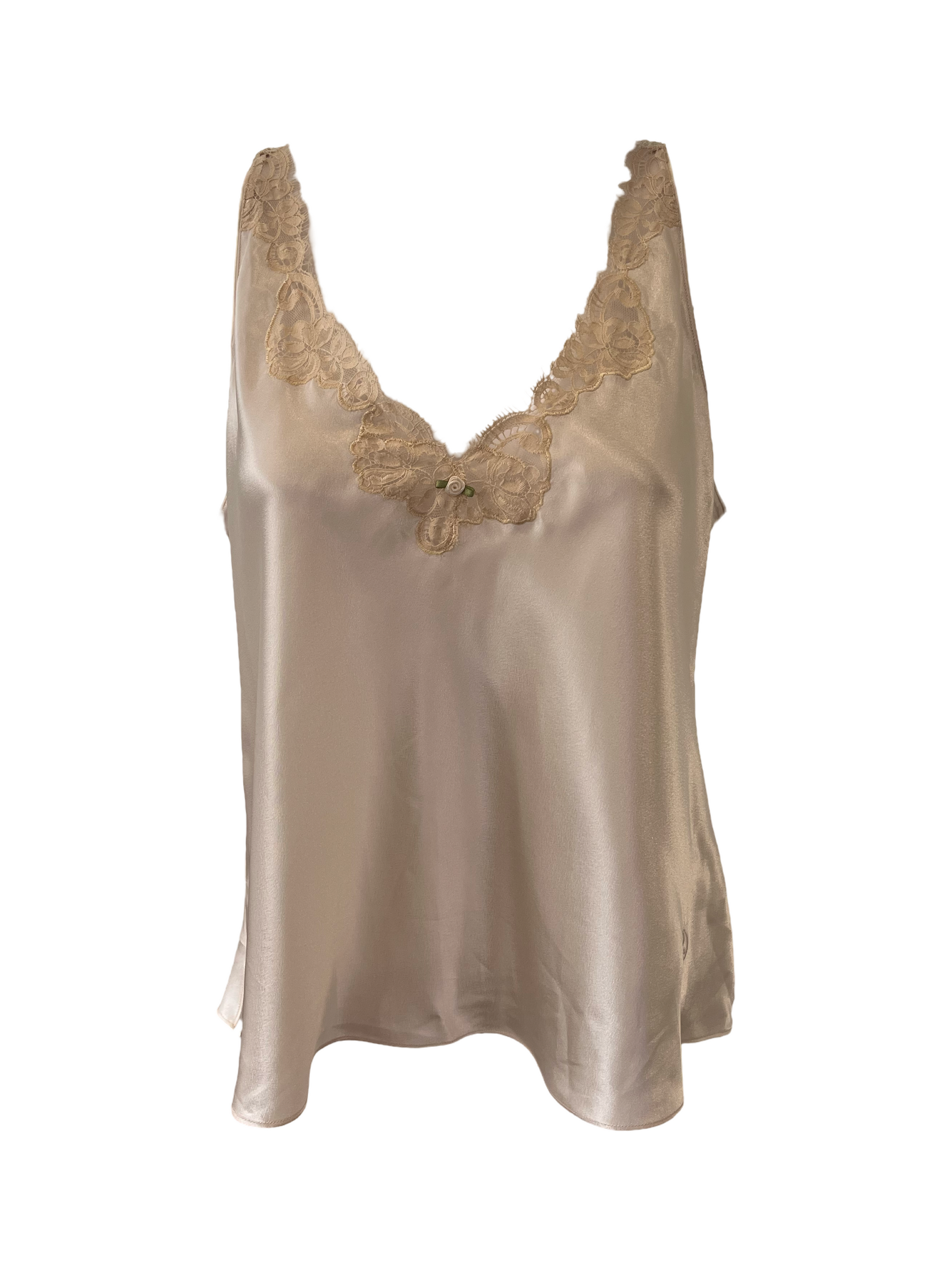 90s Oscar de la Renta Silky Top