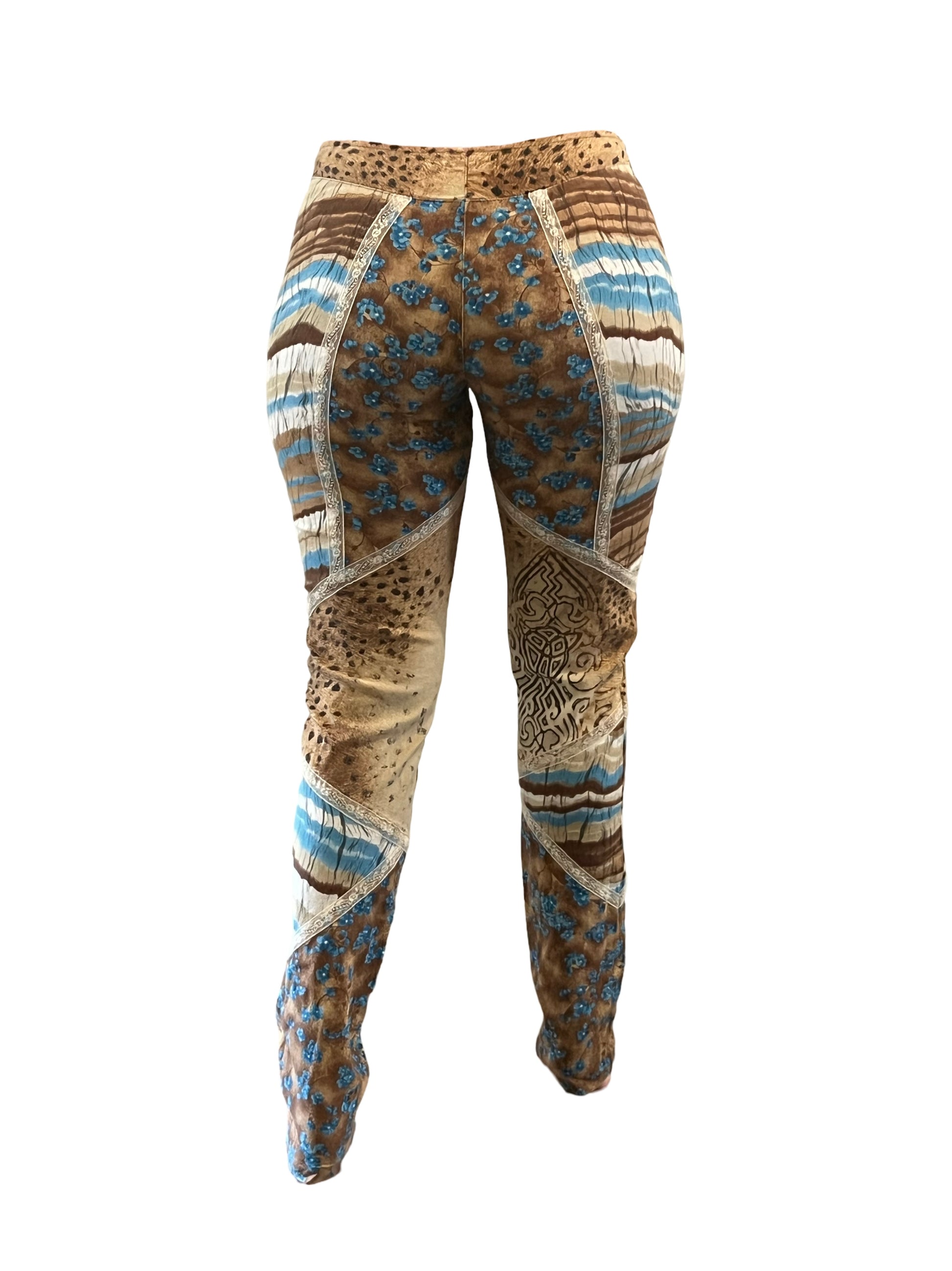 Vintage Animal Print Pants