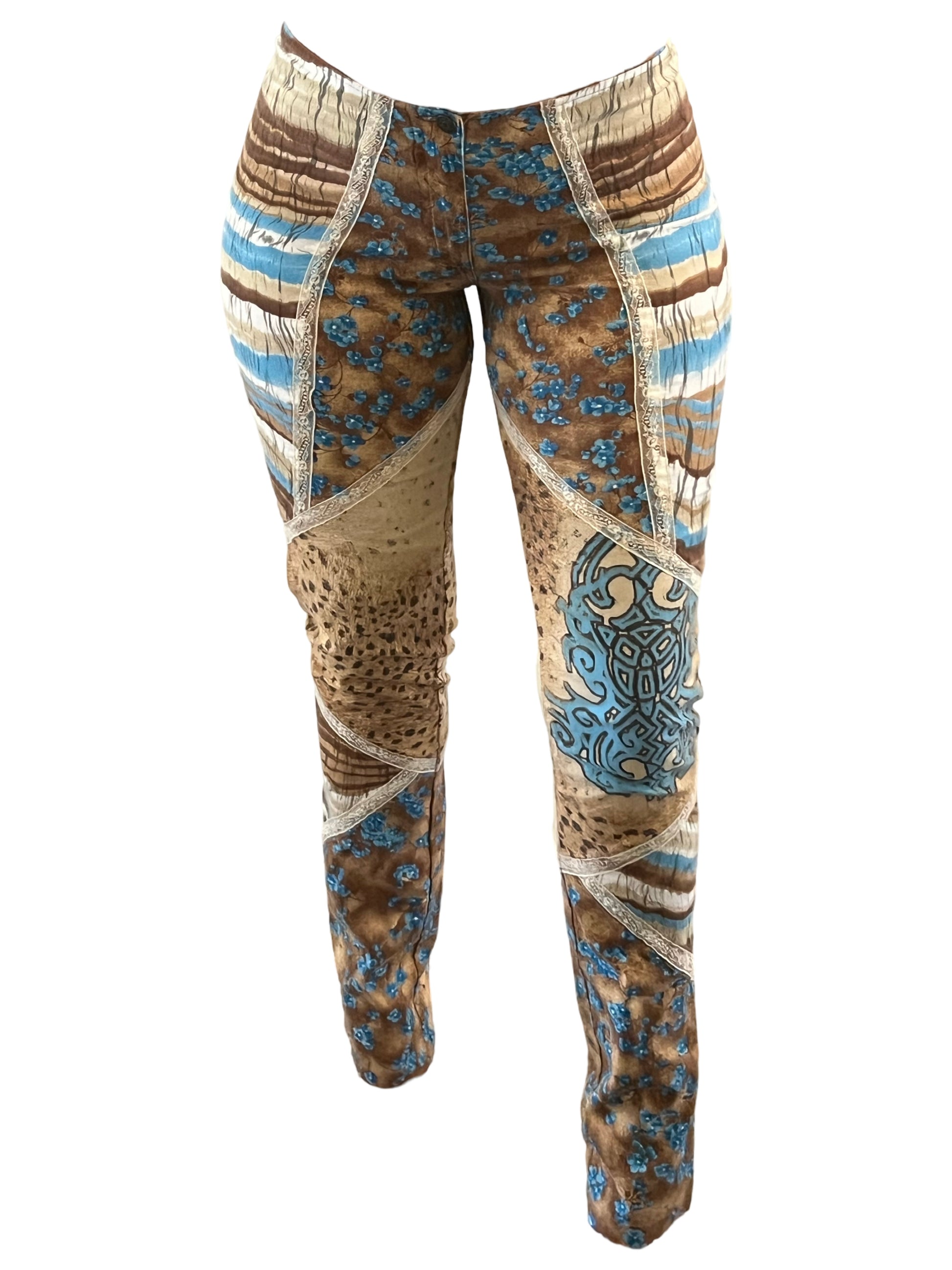 Vintage Animal Print Pants