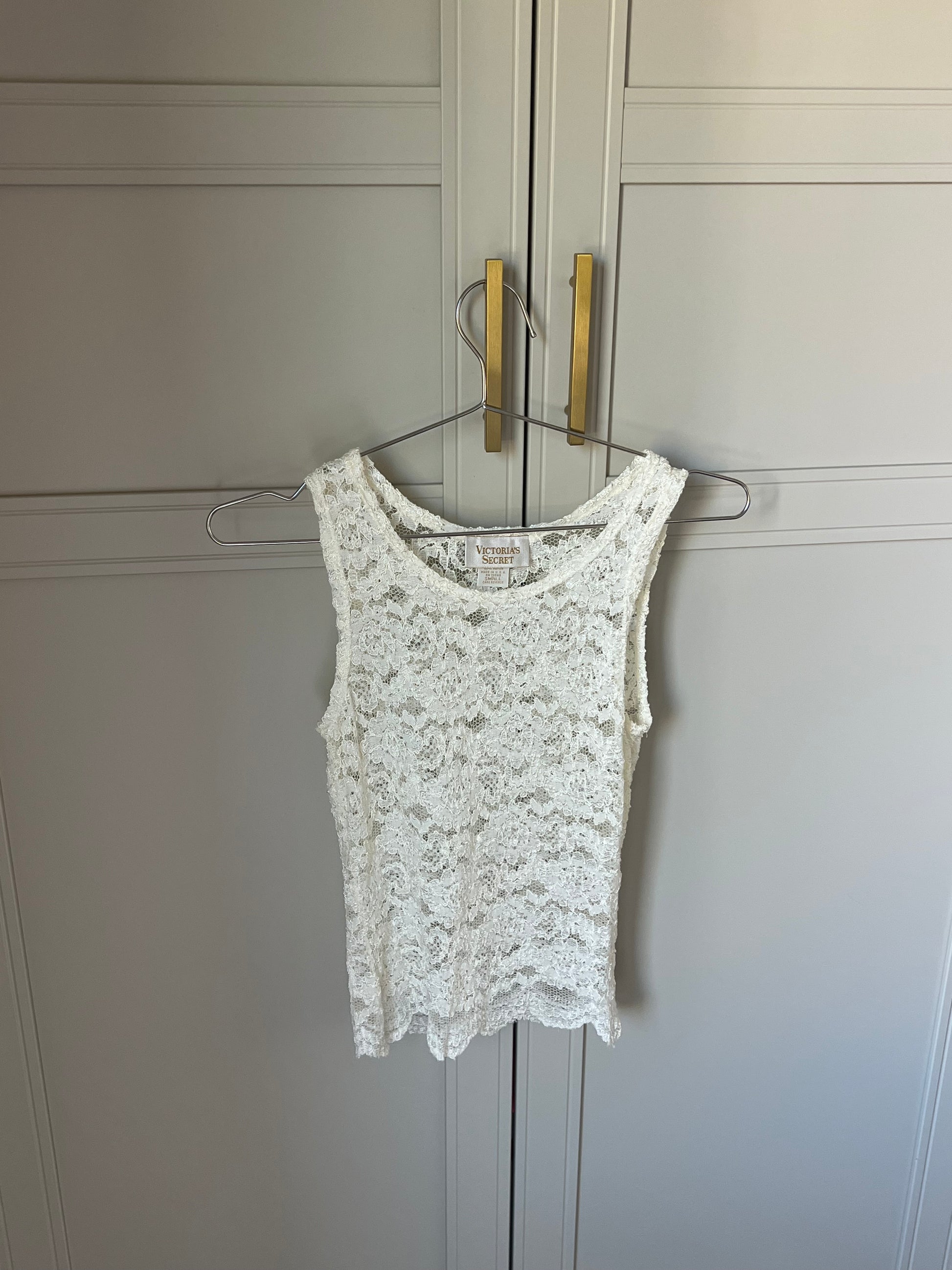 80s VS Lace Tank